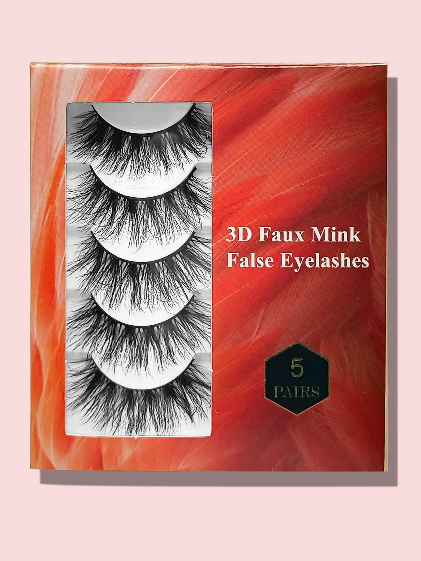 Mivlash ขนตาปลอม - ลุคกลางคืน (Glam) (3D Premium Faux Mink False Eyelashes MK-16) - Image 2