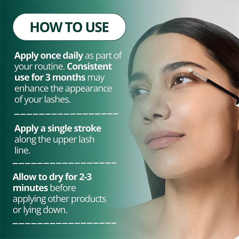 Mivlash กาวและน้ำยา - เซรั่มบำรุงขนตา (Natural Lash Serum For A Naturally...) - Image 3