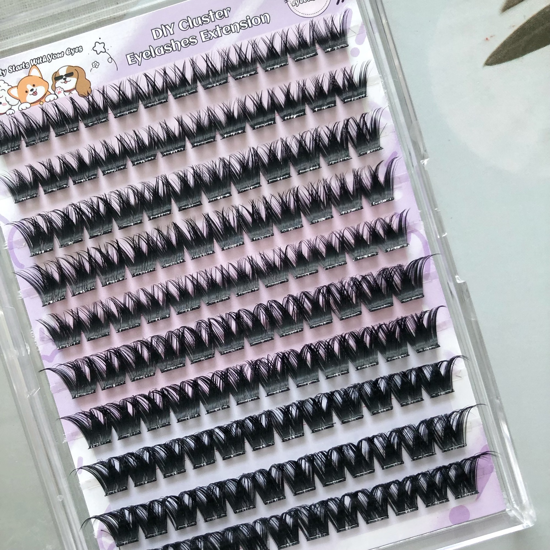 Mivlash ขนตาปลอม - ลุคกลางคืน (Glam) (European And American-style Dense New...) - Image 3