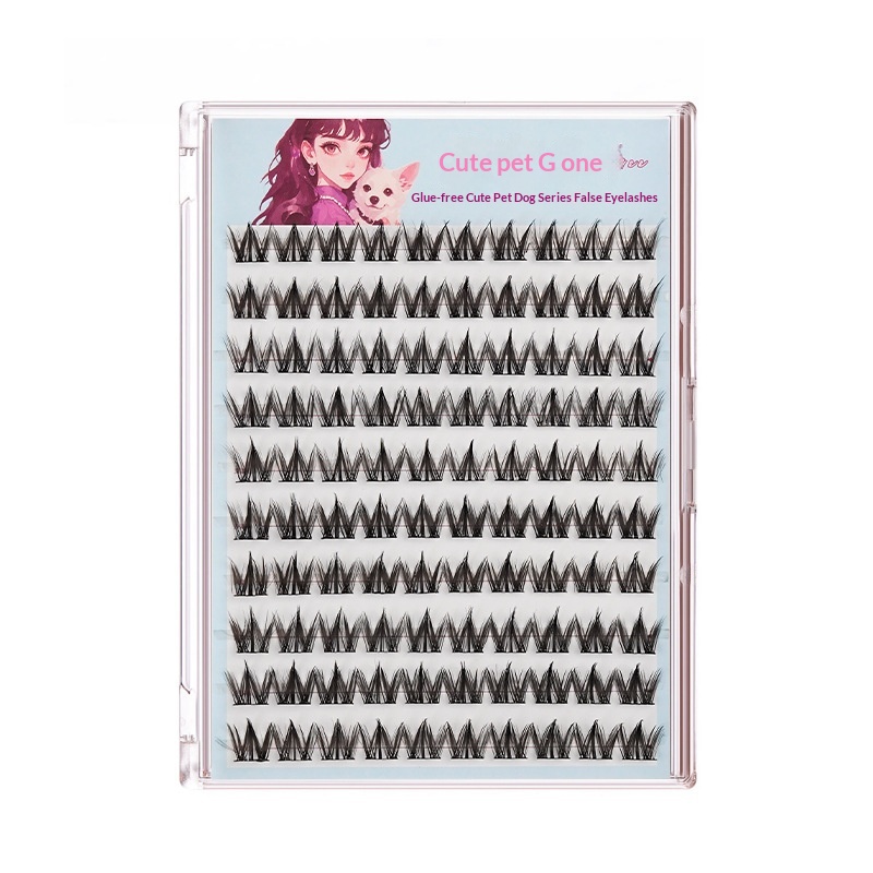 Mivlash ขนตาปลอม - ลุคธรรมชาติ (Natural) (Glue-free Dog-style False Eyelashes...) - Image 3