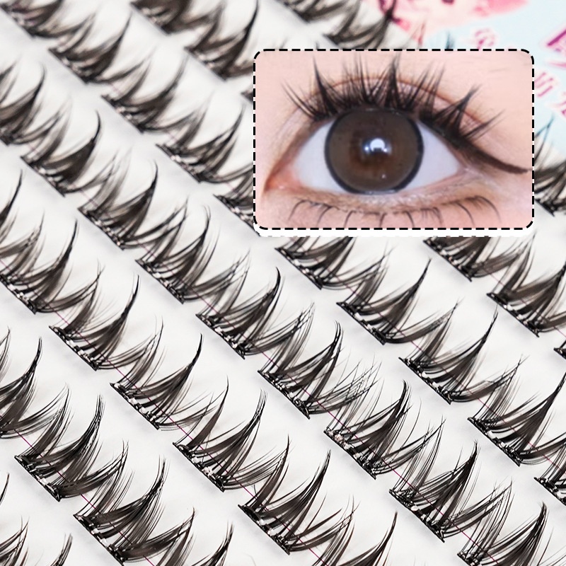 Mivlash ขนตาปลอม - ลุคธรรมชาติ (Natural) (Glue-free Dog-style False Eyelashes...) - Image 6