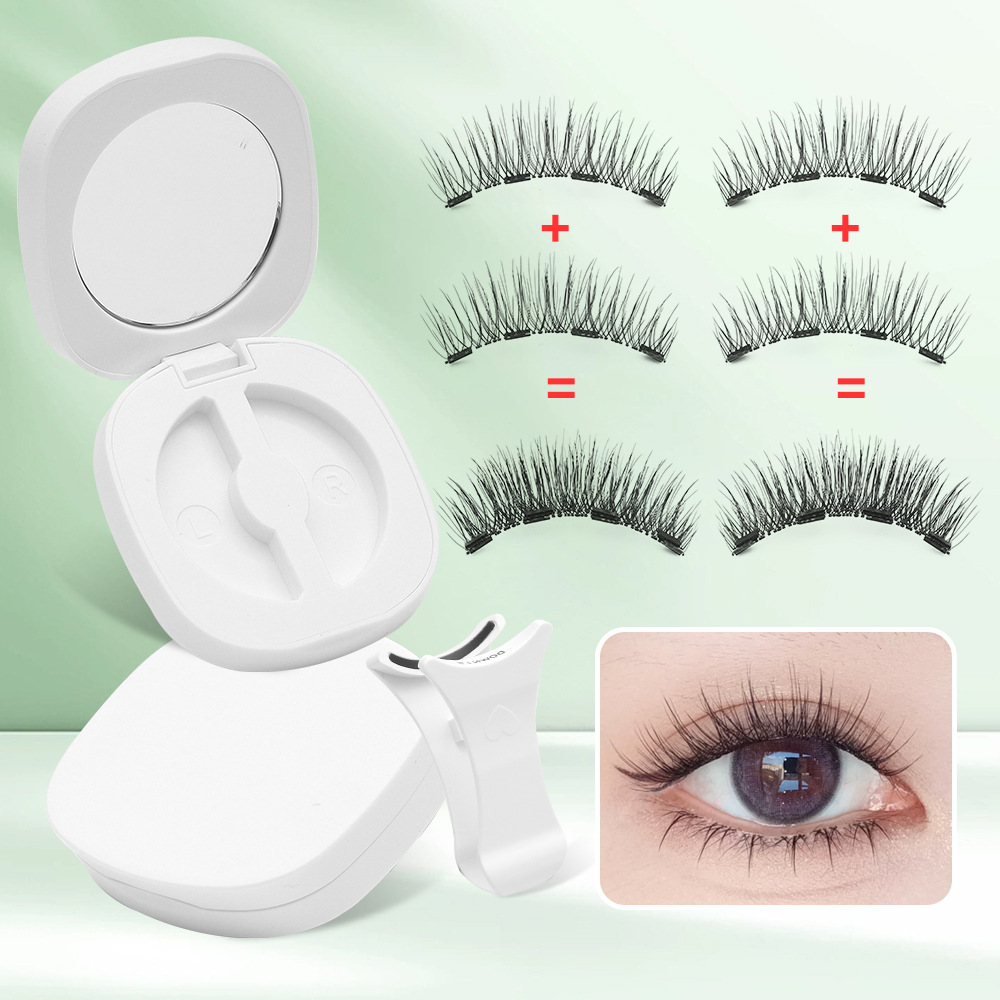 Mivlash ขนตาปลอม - ขนตาแม่เหล็ก (New Magnetic False Eyelash Set, Upgraded...)