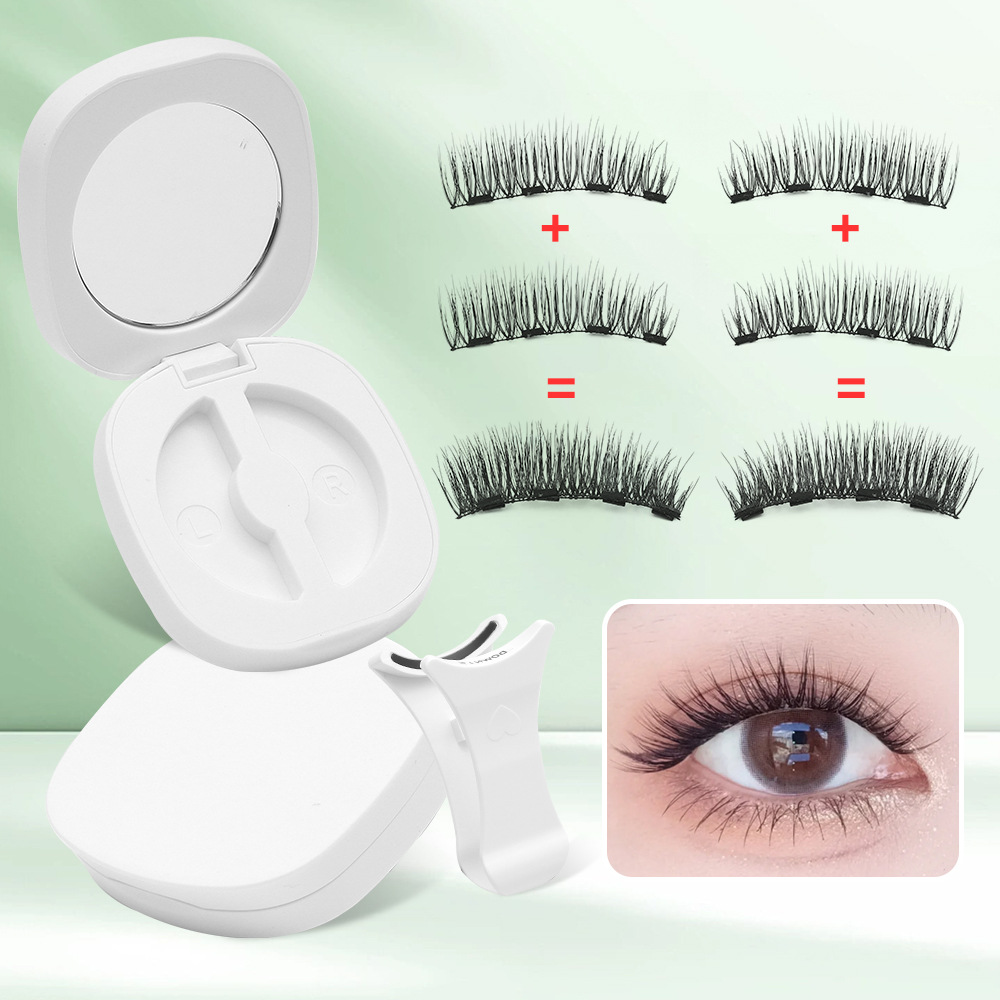 Mivlash ขนตาปลอม - ขนตาแม่เหล็ก (New Magnetic False Eyelash Set, Upgraded...) - Image 3