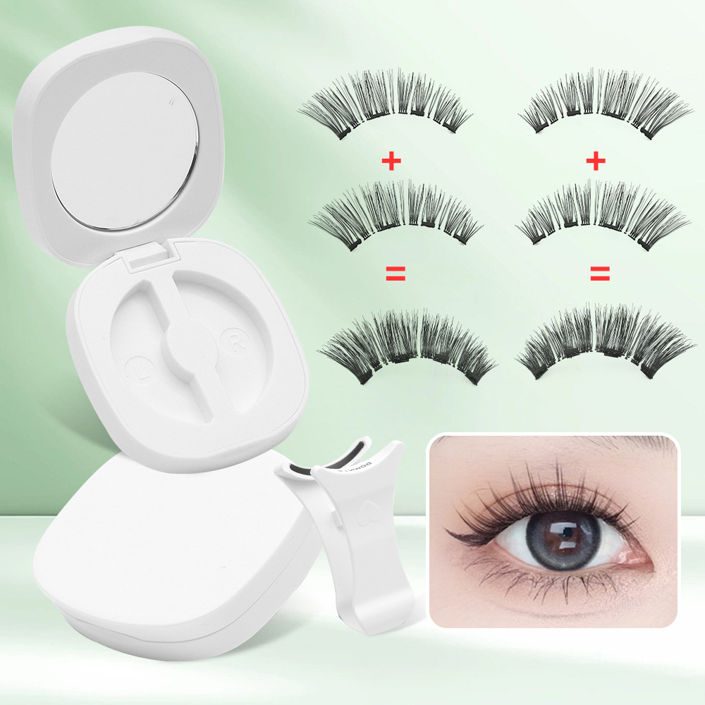 Mivlash ขนตาปลอม - ขนตาแม่เหล็ก (New Magnetic False Eyelash Set, Upgraded...) - Image 5